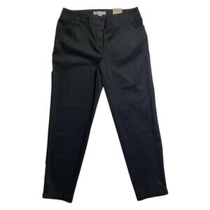 Chico’s slim leg zipper ankle bombay cotton size 0